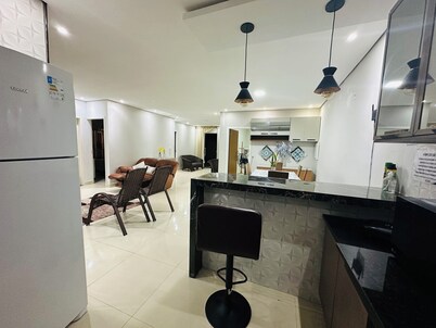 Residence with swimming pool and barbecue, very large and cozy house