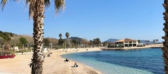 3 pièces en RDC à 100 mètres des plages