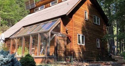 Cozy cabin in the forest. 5 miles out of town.