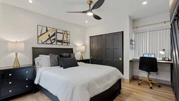 2 多间卧室、办公桌、熨斗/熨衣板、WiFi