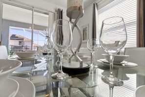 Dining - Luxury 6BR Escape – Pool, Water Slides & Lazy River Near Disney! (Four Corners)