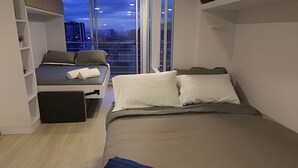 Leilighet – standard, ikke-røyk, byutsikt | 1 soverom og wi-fi (inkludert)