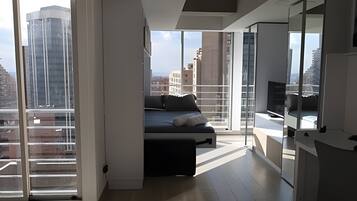 Apartamento estándar, no fumadores, vistas a la ciudad | 1 dormitorio y wifi gratis