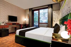 Deluxe Double Room, City View | Premium bedding, down duvets, pillow-top beds, minibar - Paradox Plaza Hotel Near Delhi Airport (New Delhi)