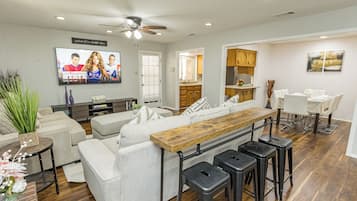 Smart TV, video games, table tennis