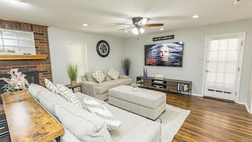 Smart TV, video games, ping pong