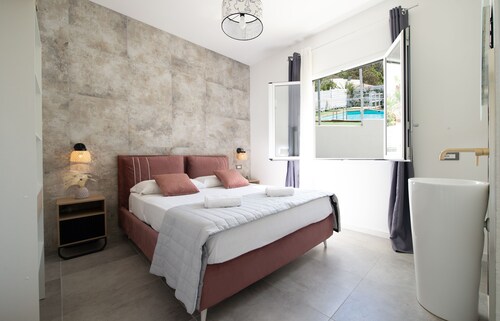 Villa Charme, a Villa with Private Pool, Jacuzzi, Fitness Area and Cocktail Bar.