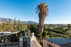 Blick von der Unterkunft