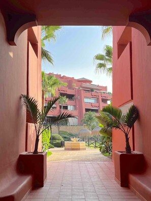 Overnattingsstedets uteområder