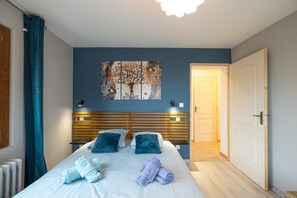 2 Schlafzimmer, Bügeleisen/Bügelbrett, kostenloses WLAN, Bettwäsche