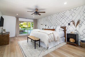 6 habitaciones, tabla de planchar con plancha, wifi y ropa de cama