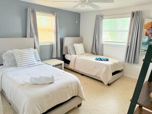 3 bedrooms, travel cot, WiFi, bed sheets