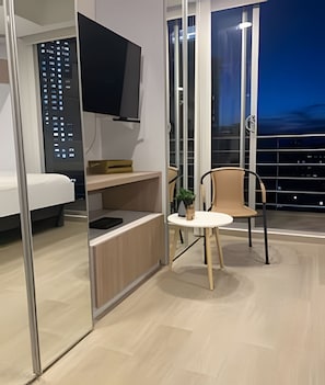 1 bedroom, free WiFi, bed sheets - Maravilloso loft con vista 707 (Bogotá)