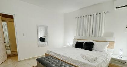 3-bedroom apartment in brilliant Bonao with WiFi, AC