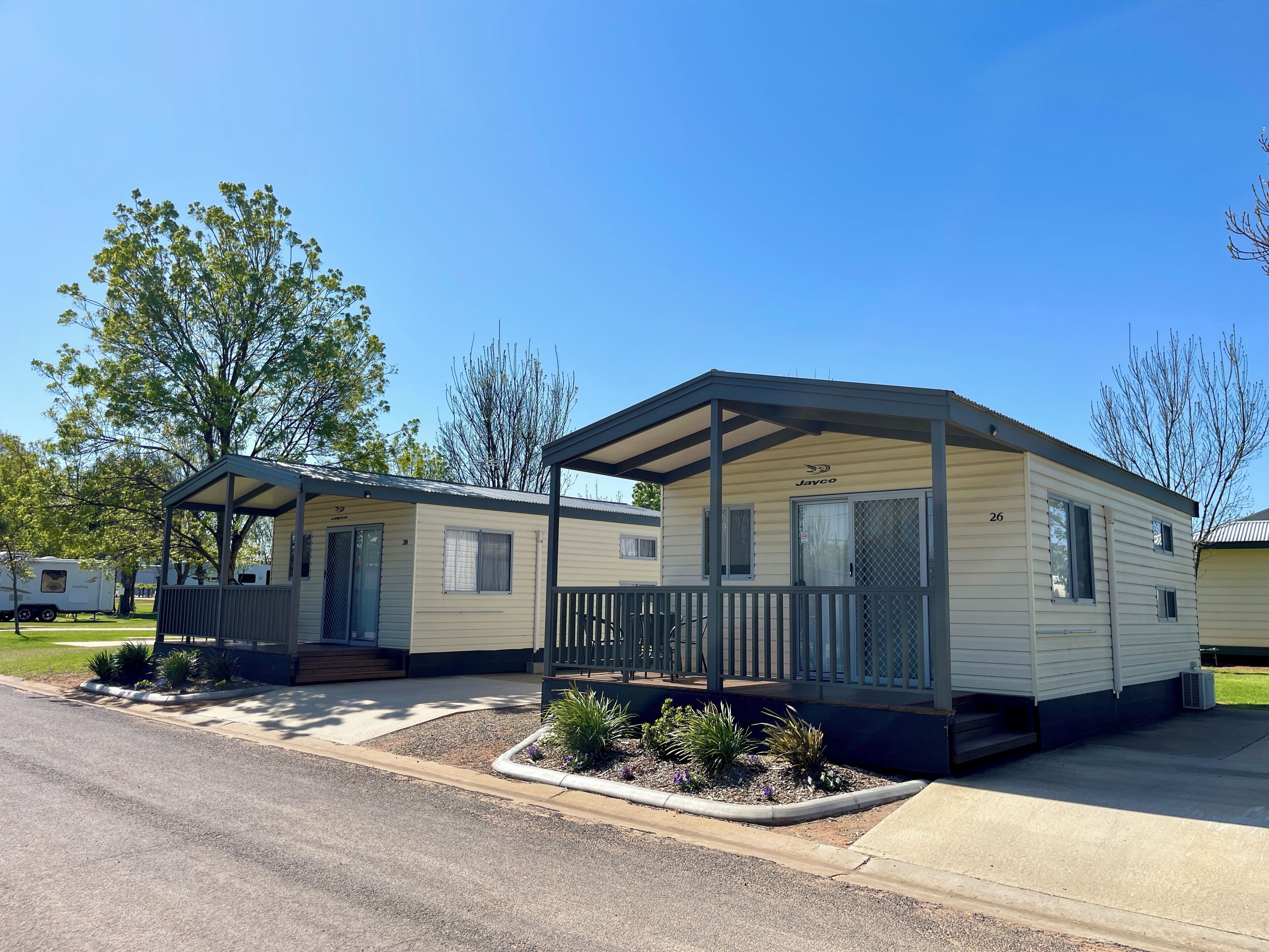 Cabin Superior, quang cảnh vườn | Hiên