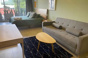 Apartment | Living area | TV - Exclusivo Loft Centro Internacional 520 (Bogotá)