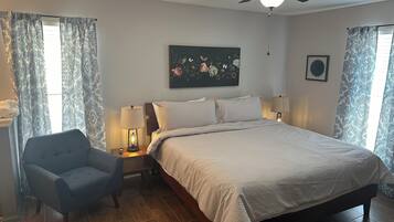 3 soverom, strykejern/-brett, wi-fi (inkludert) og sengetøy