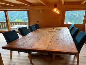 Dining - Lush Apartment With Terrace Views (Saanen)