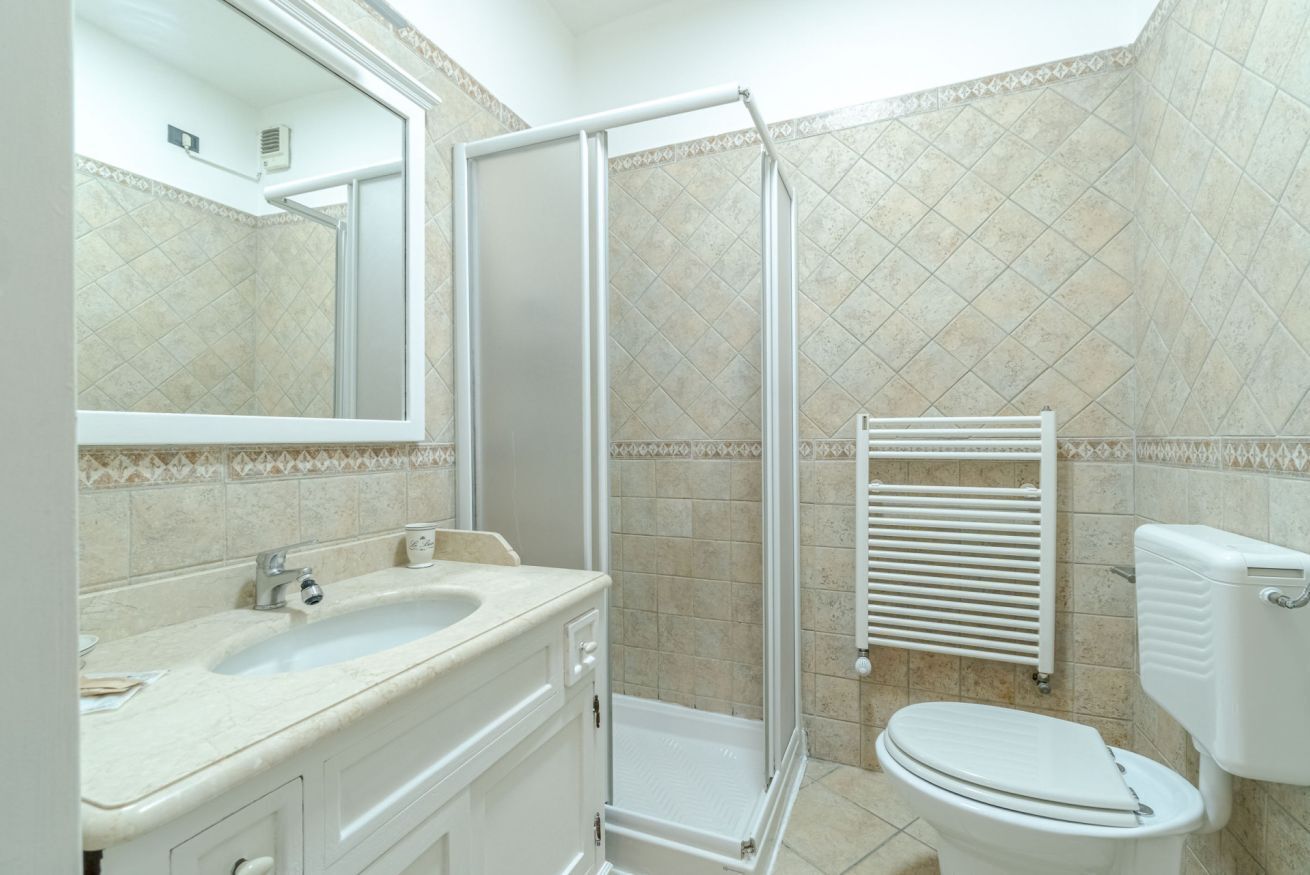 Dusche, Haartrockner, Bidet
