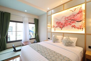 Suite, 1 Double Bed | 1 bedroom, Egyptian cotton sheets, premium bedding, bed sheets - Collection O Samurai Hotel (Denpasar)