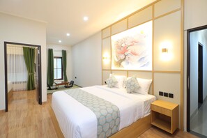 Suite Keluarga | 1 kamar tidur, seprai katun Mesir, seprai premium, dan seprai linen