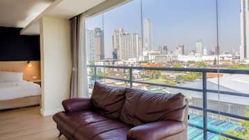 Panoramic Double Room, Non Smoking, City View | Desk, laptop workspace, iron/ironing board, free WiFi