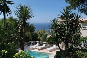 Et oppvarmet basseng