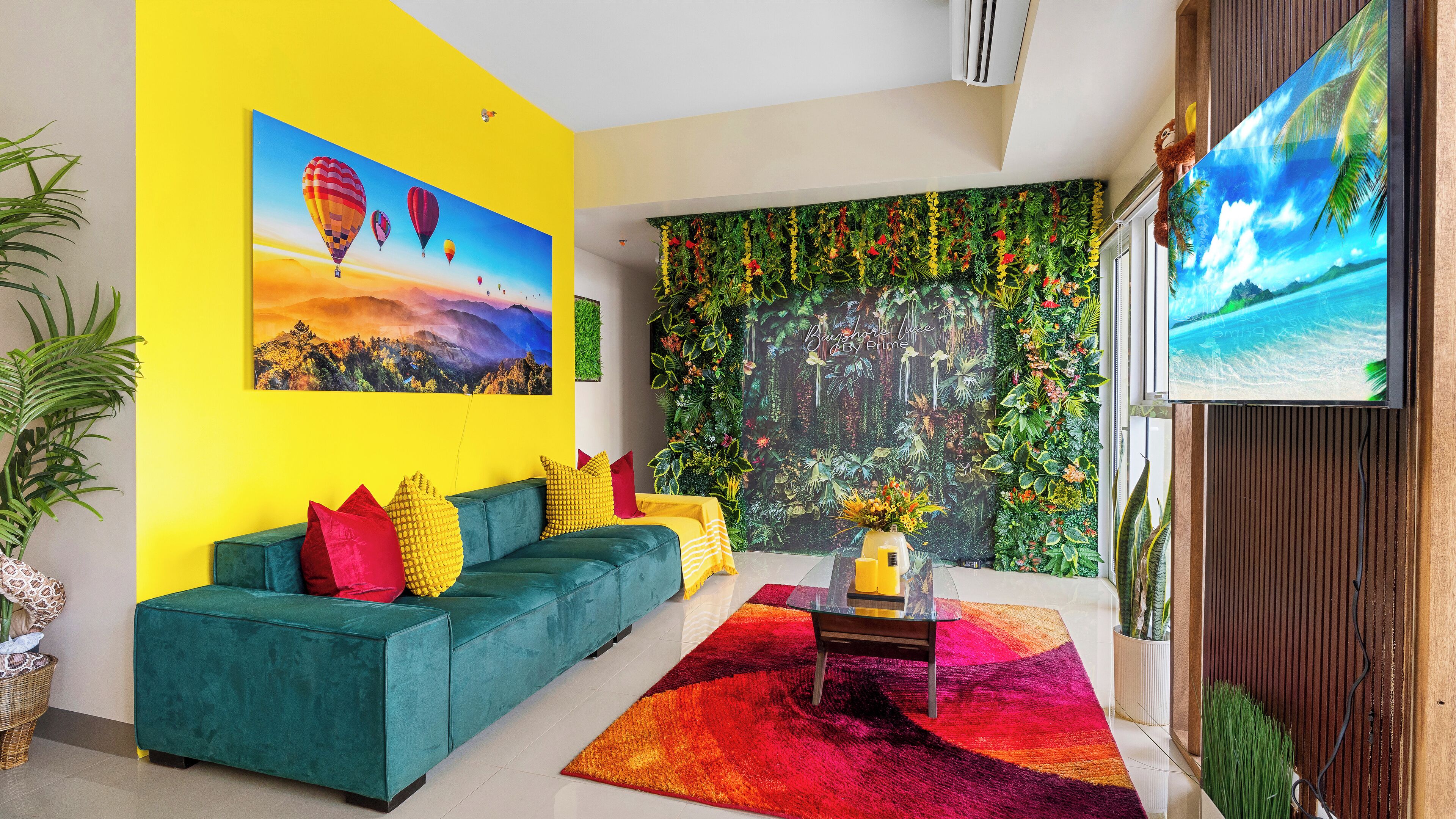 舒適公寓 | 起居區 | 智慧型電視