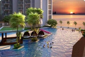 Açık yüzme havuzu 