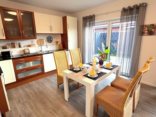 Vacation home "Jonagold" Meppen Single storey Carport Terrace Free WiFi 2 bedrooms