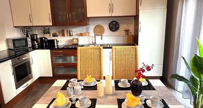 Ferienhaus "Jonagold" Meppen Ebenerdig Carport Terrasse Free WiFi 2 Schlafzimmer