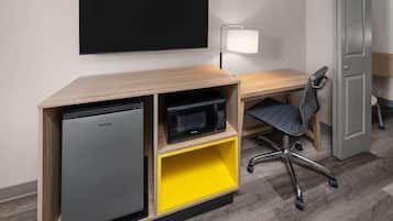 Room, 2 Double Beds, Mobility Accessible, Non Smoking (Bathtub w/ Grab Bars) | Desk, laptop workspace, free WiFi, bed sheets