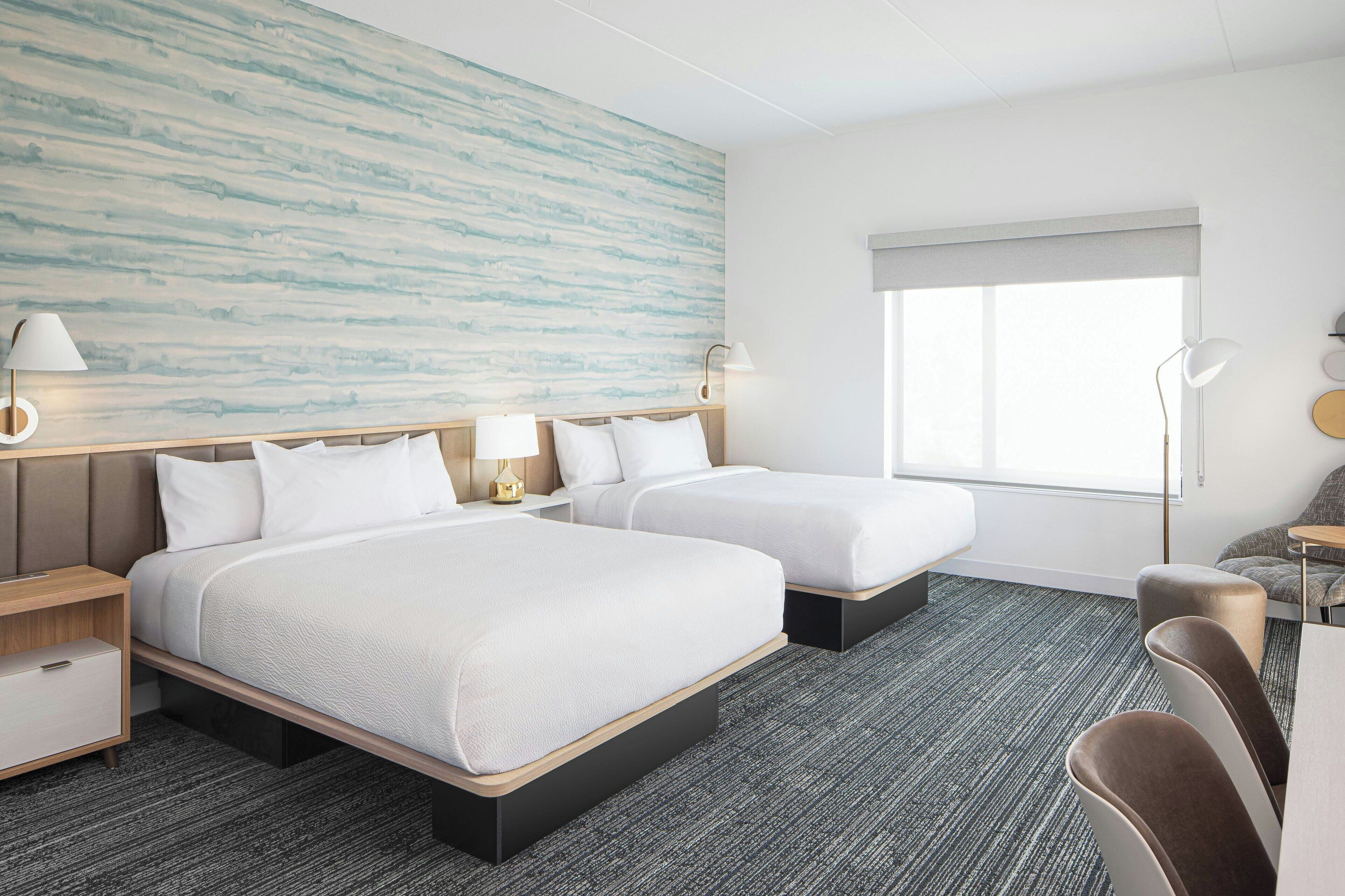 开间, 2 张大床, 转角 | 办公桌、笔记本电脑工作区、免费婴儿床、免费 WiFi