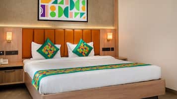 Individually furnished, desk, blackout curtains, iron/ironing board