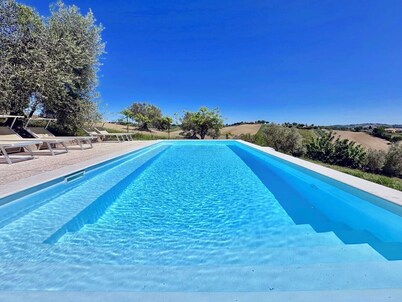 Historic House With Swimming Pool, Barbecue, gym in Senigallia - the Gelso