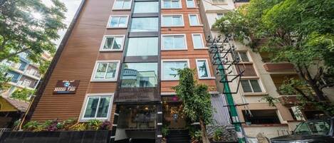 Fachada del alojamiento