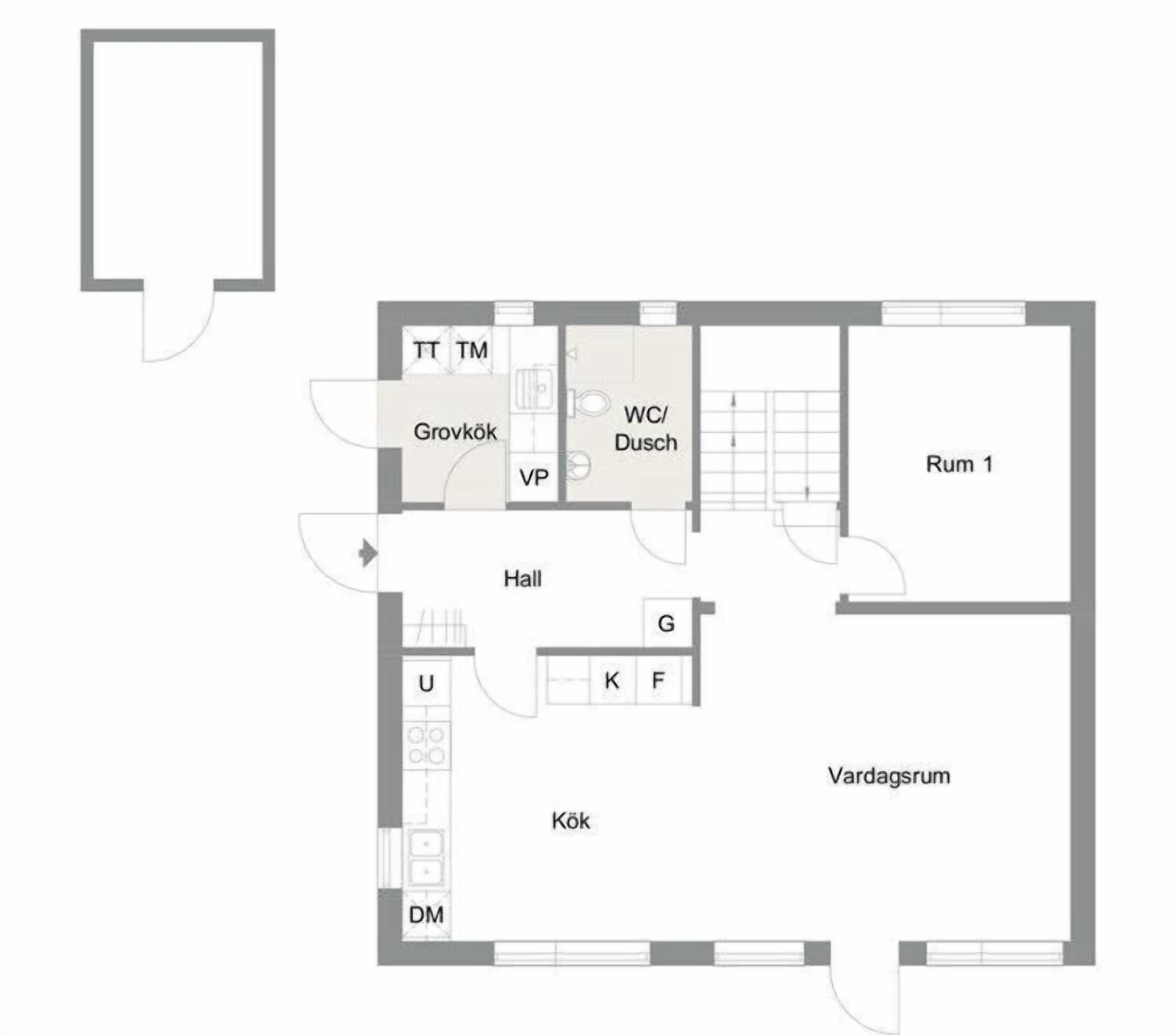 Photo - 5-Bed-Rooms House with Jacuzzi, Free Parking, and 2 Toilets-Bath in Malmö