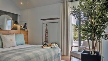 Phòng đôi Tiêu chuẩn, quang cảnh vườn nho (Quarto 3) | Phòng cách âm, truy cập Internet không dây miễn phí, bộ trải giường