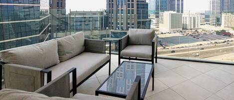 Appartement Deluxe, balcon | Balcon