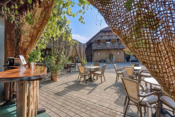 Restauration en plein air