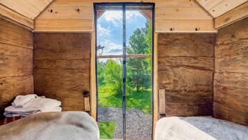 Nhà dành cho gia đình, 1 phòng ngủ, ban công (Luxury Glamping House Pia) | 1 phòng ngủ