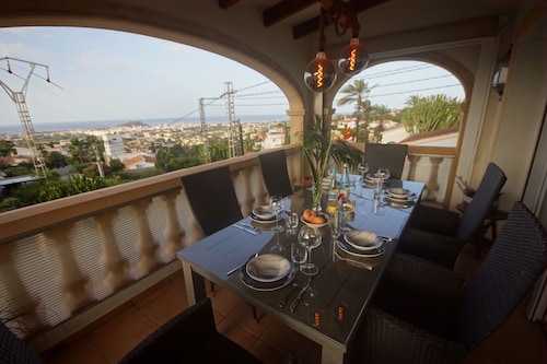 *New* Villa Grandini *New*, with unique sea view and large private pool