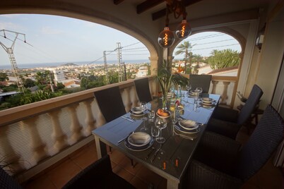 *New* Villa Grandini *New*, with unique sea view and large private pool