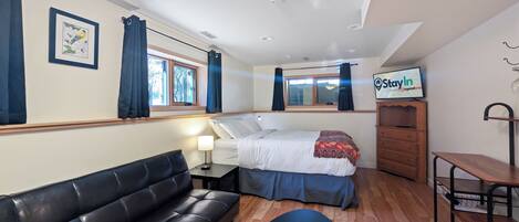 1 chambre, fer et planche à repasser, Wi-Fi gratuit, draps fournis