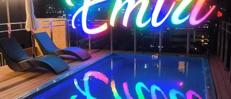 Piscina na cobertura