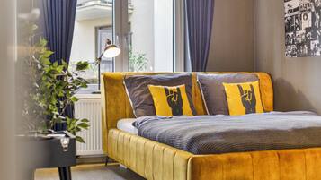 1 Schlafzimmer, Bügeleisen/Bügelbrett, Bettwäsche