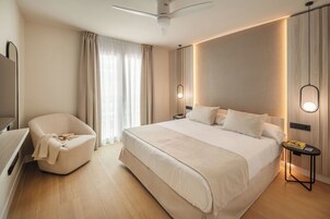 Premium bedding, individually decorated, individually furnished