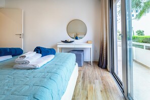 Appartamento, 1 camera da letto, balcone, vista città | 1 camera