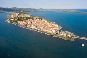 Aerial view - Villino Saline (Orbetello)