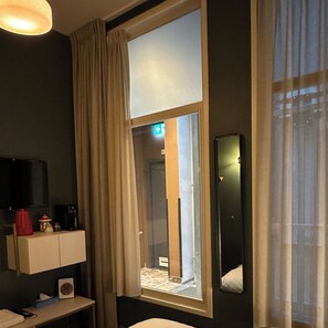 In-room safe, blackout curtains, soundproofing, free WiFi